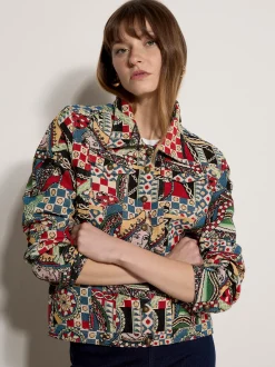 Apricot Damen Jacke in mehrfarbig
