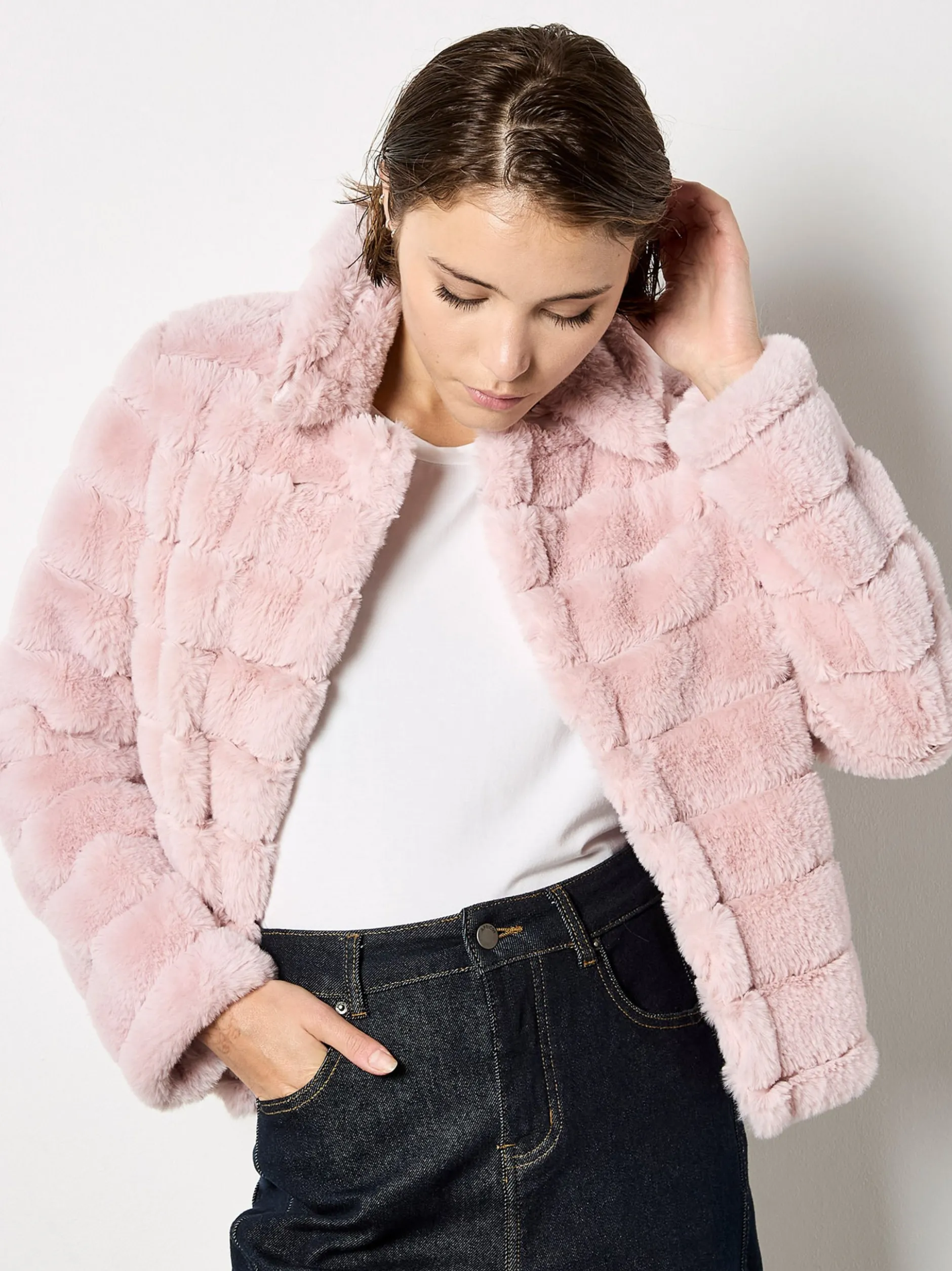 Apricot Damen Jacke in rosa pink