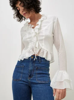 Apricot Damen Jeans in blau - Länge: lang