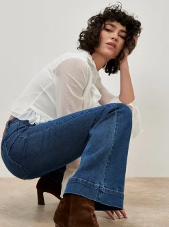 Apricot Damen Jeans in blau - Länge: lang