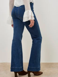 Apricot Damen Jeans in blau - Länge: lang