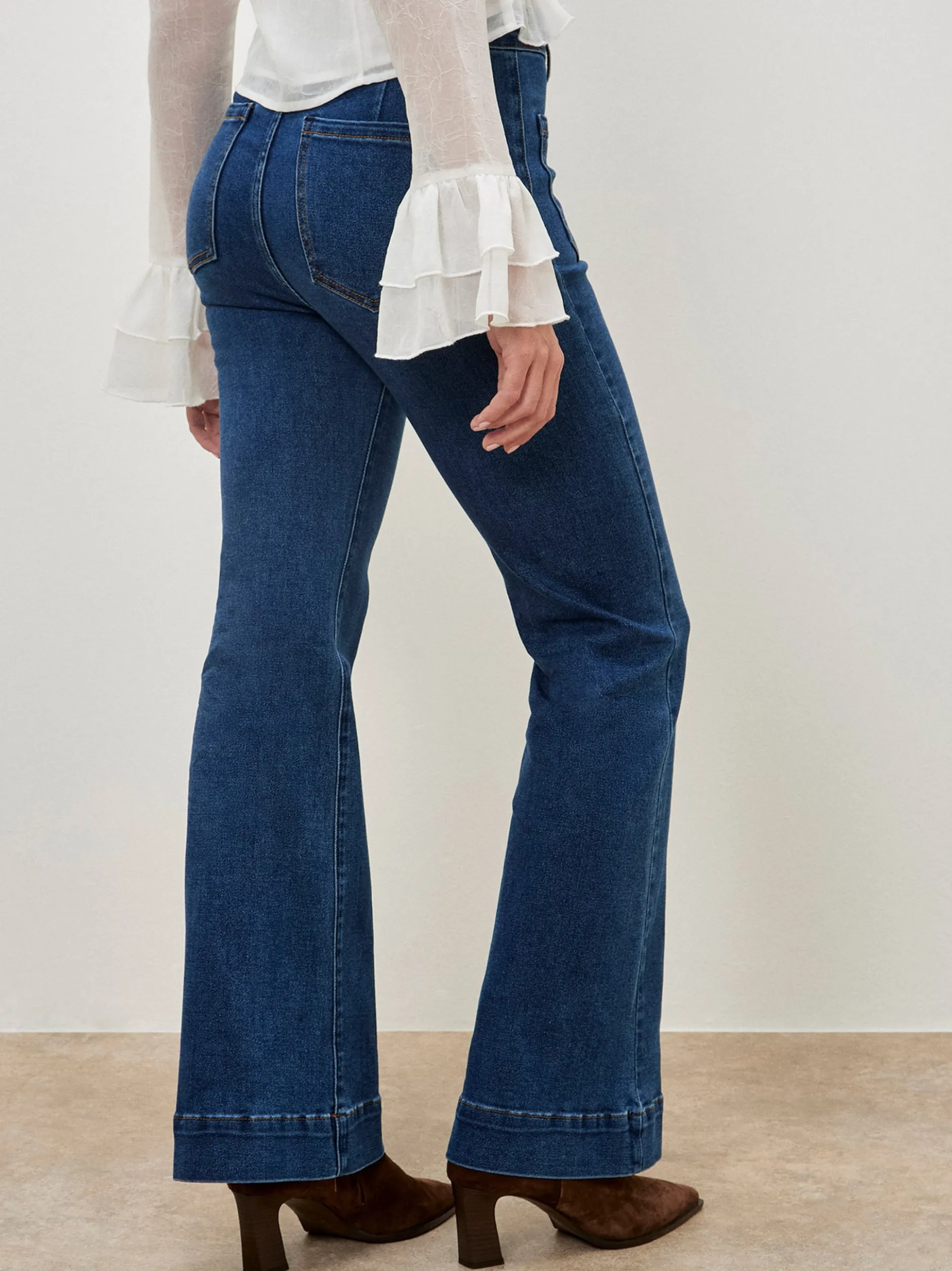 Apricot Damen Jeans in blau - Länge: lang