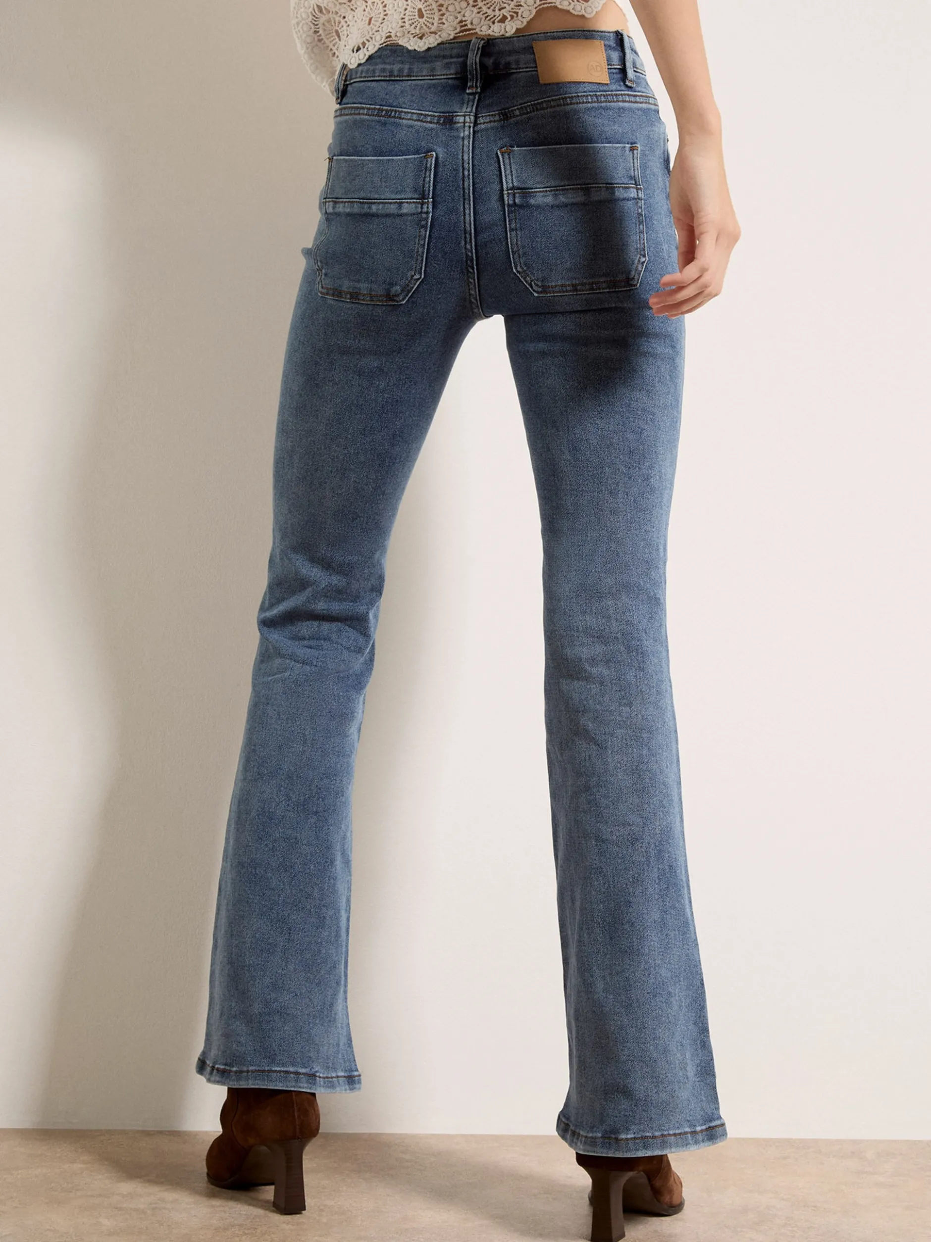 Apricot Damen Jeans in blau - Länge: lang