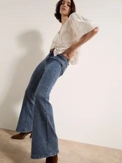 Apricot Damen Jeans in blau - Länge: lang