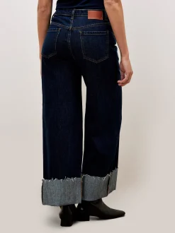 Apricot Damen Jeans in dark stone denim - Länge: lang