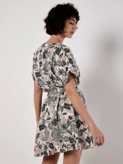 Apricot Damen Minikleid in beige - Länge: kurz