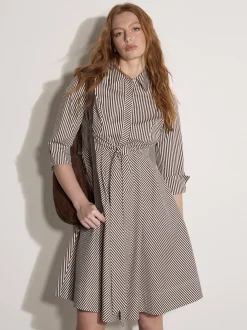 Apricot Damen Minikleid in braun - Länge: knielang