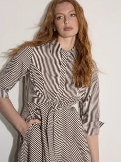 Apricot Damen Minikleid in braun - Länge: knielang