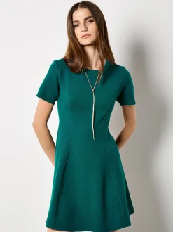 Apricot Damen Minikleid in petrol türkis