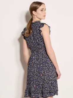 Apricot Damen Minikleid in purple mehrfarbig