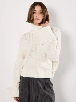 Apricot Damen Pullover in beige - Ärmel: langarm