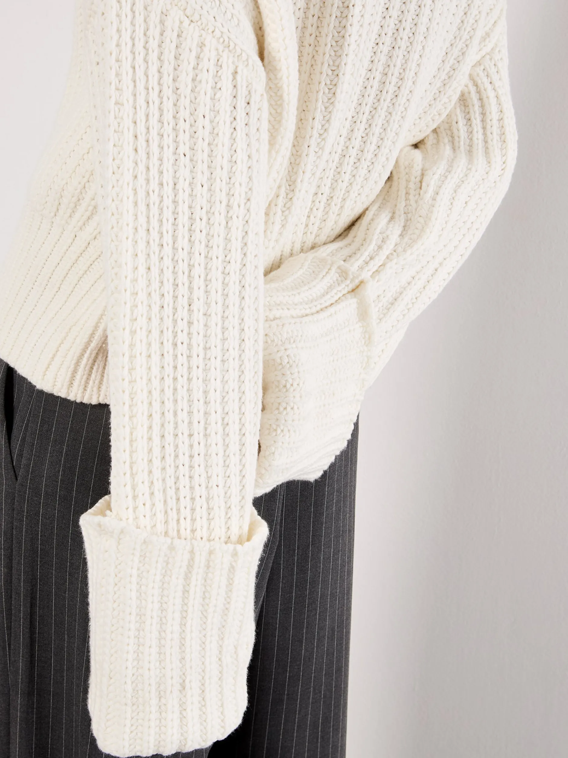 Apricot Damen Pullover in beige - Ärmel: langarm