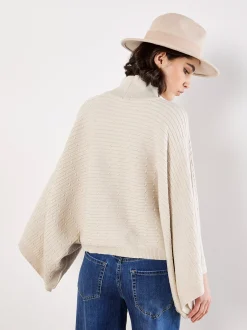 Apricot Damen Pullover in beige - Ärmel: langarm