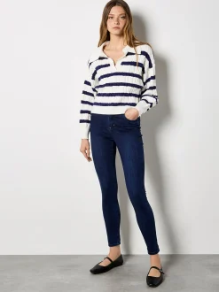 Apricot Damen Pullover in mehrfarbig weiß
