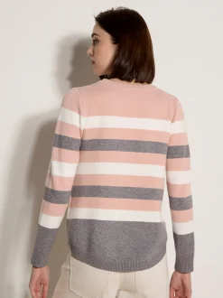 Apricot Damen Pullover in rosa mehrfarbig