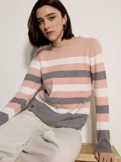 Apricot Damen Pullover in rosa mehrfarbig