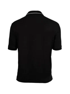 Armani Exchange Herren Poloshirt 1er Pack in schwarz