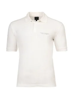 Armani Exchange Herren Poloshirt in weiß