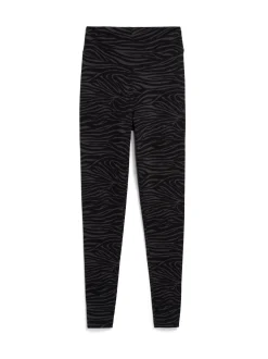 ARMEDANGELS Damen Leggings - Faribaa Zebraraa in schwarz anthrazit