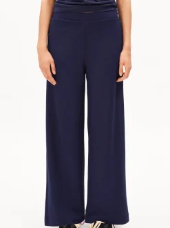 ARMEDANGELS Damen Stoffhose - Himaari in marine