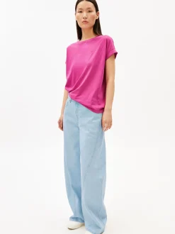 ARMEDANGELS Damen T-Shirt - Idaara in fuchsia