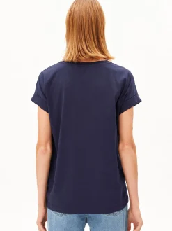 ARMEDANGELS Damen T-Shirt - Idaara in marine