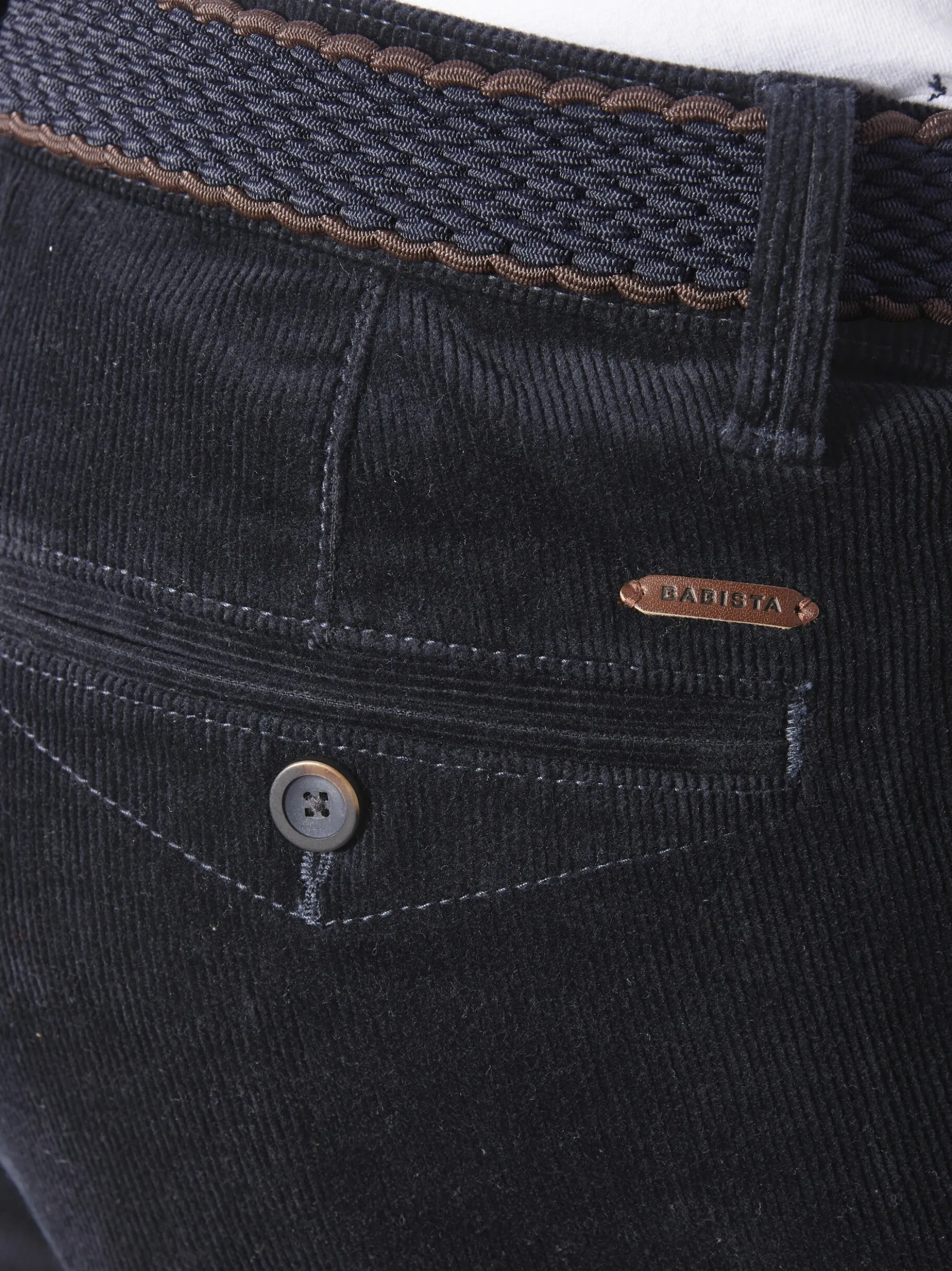 BABISTA Herren Cordhose - BABESTINI in blau