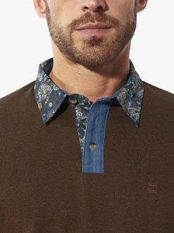 BABISTA Herren Doppelpack Poloshirt - RELOR in blau cognac