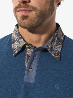 BABISTA Herren Doppelpack Poloshirt - RELOR in blau cognac