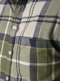 BABISTA Herren Hemd - COTELLI in khaki - Ärmel: langarm