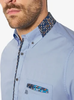 BABISTA Herren Hemden - MATIAS im 2er-Pack in blau weiß