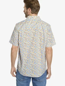 BABISTA Herren Kurzarmhemd - BELLANZA in beige