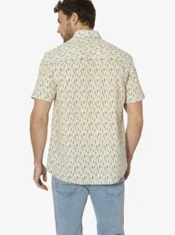 BABISTA Herren Kurzarmhemd - MARVIO in beige