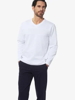 BABISTA Herren Langarmshirt - CARMINO in weiß