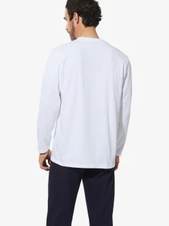 BABISTA Herren Langarmshirt - CARMINO in weiß