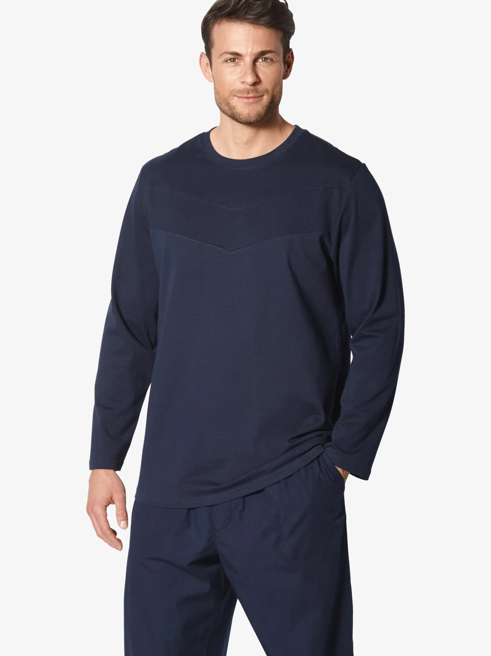 BABISTA Herren Langarmshirt - GULLITOSSI in blau