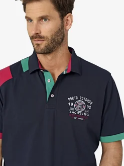 BABISTA Herren Poloshirt - FLORENZO in blau