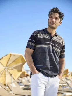 BABISTA Herren Poloshirt - GIVITO in blau