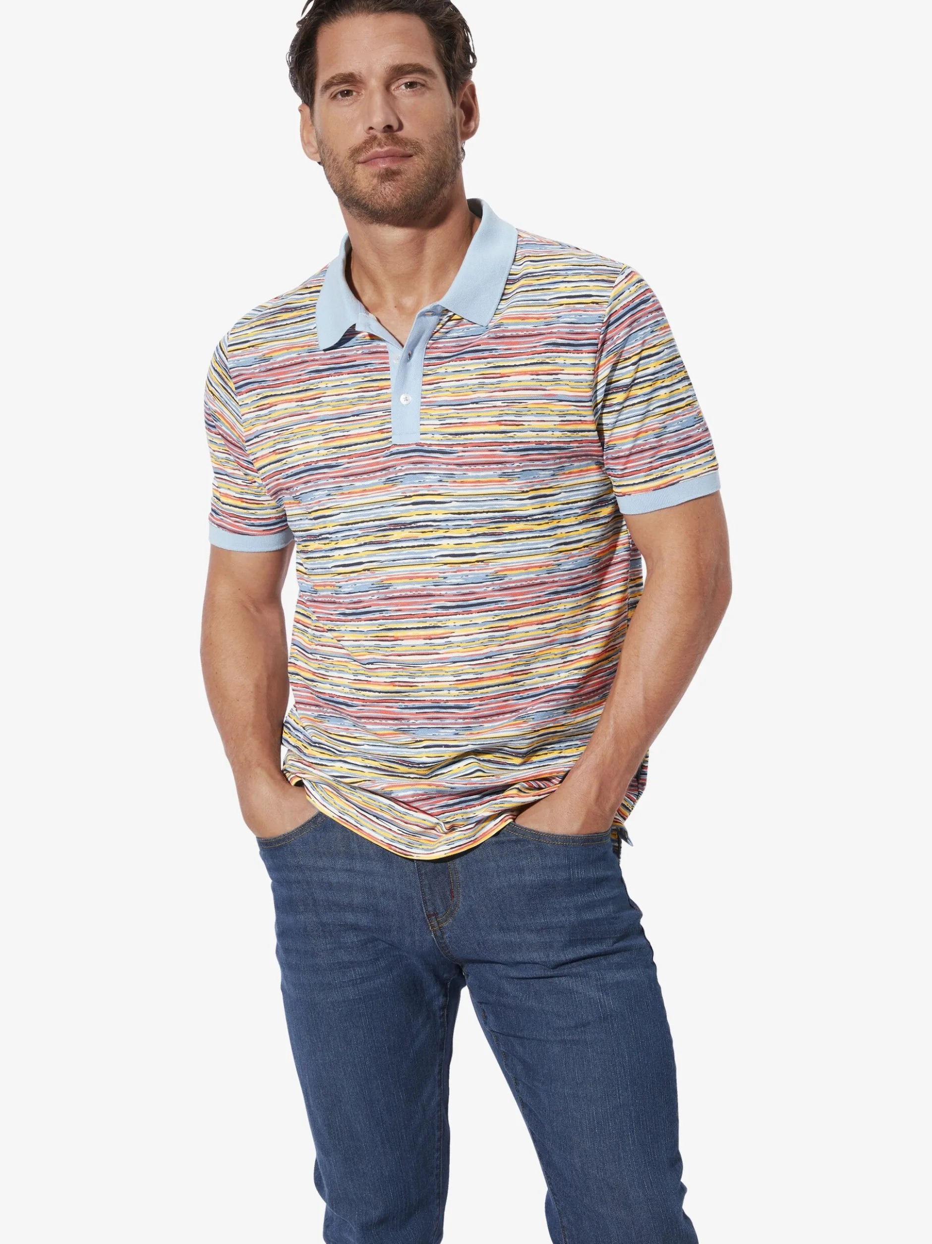 BABISTA Herren Poloshirt - MONZIO in blau