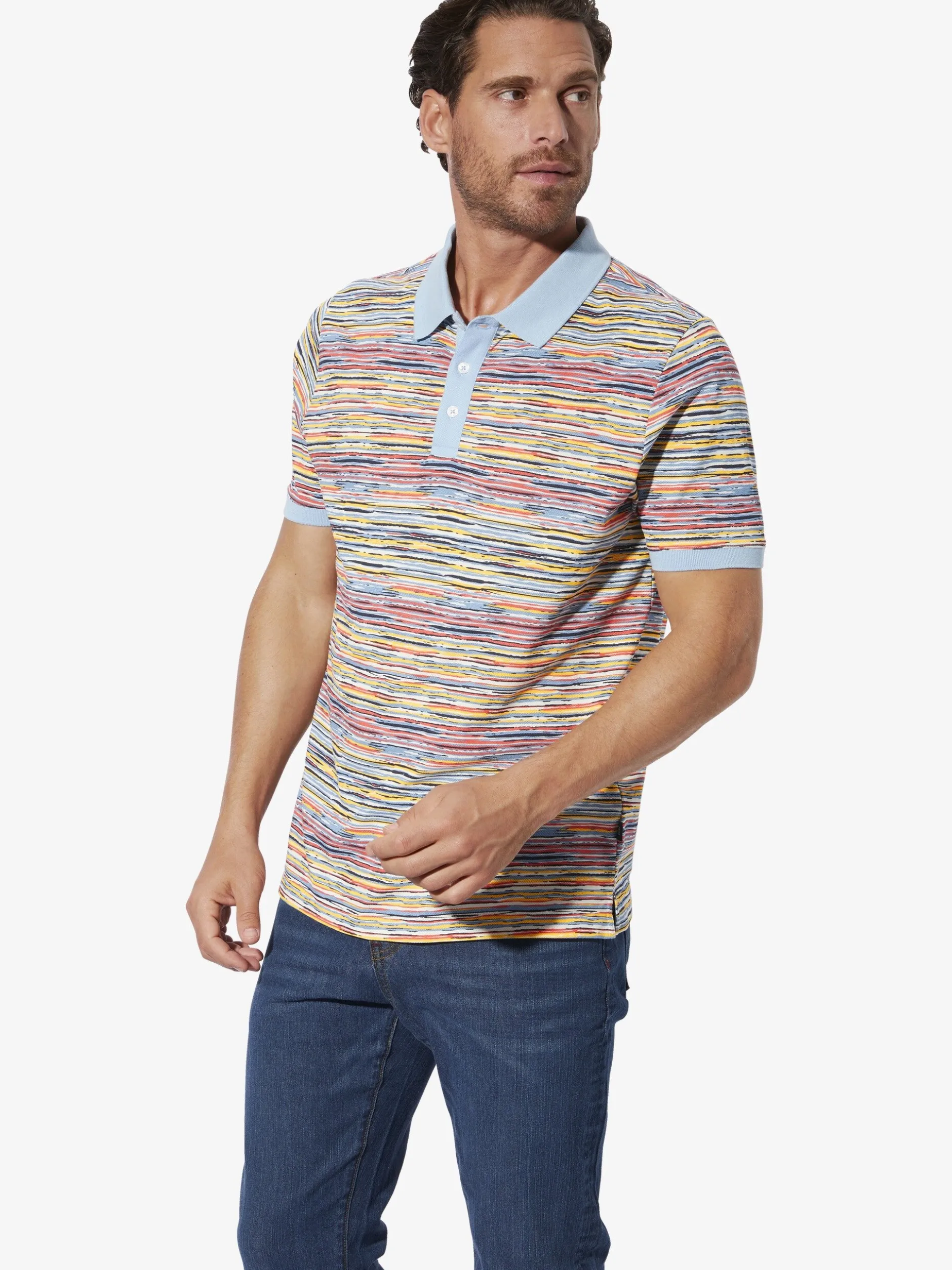 BABISTA Herren Poloshirt - MONZIO in blau