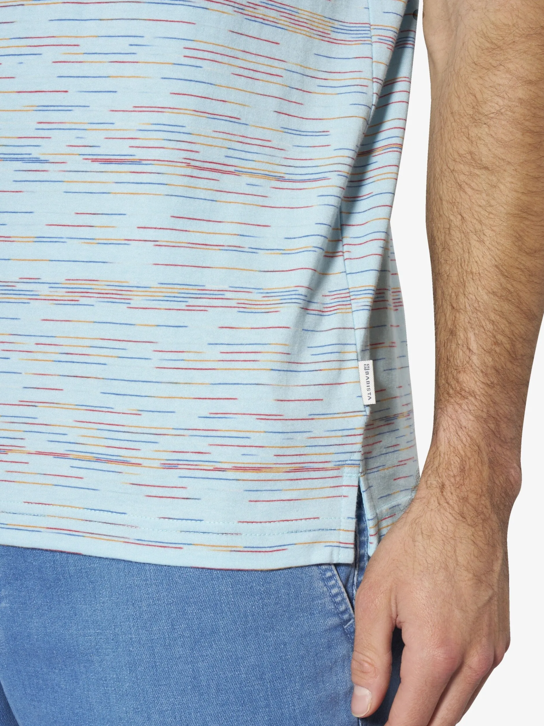 BABISTA Herren Poloshirt - ORVENTO in blau