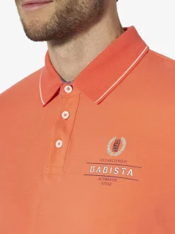 BABISTA Herren Poloshirt - RENNICO in orange