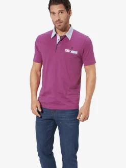 BABISTA Herren Poloshirt - SAVINO in lila