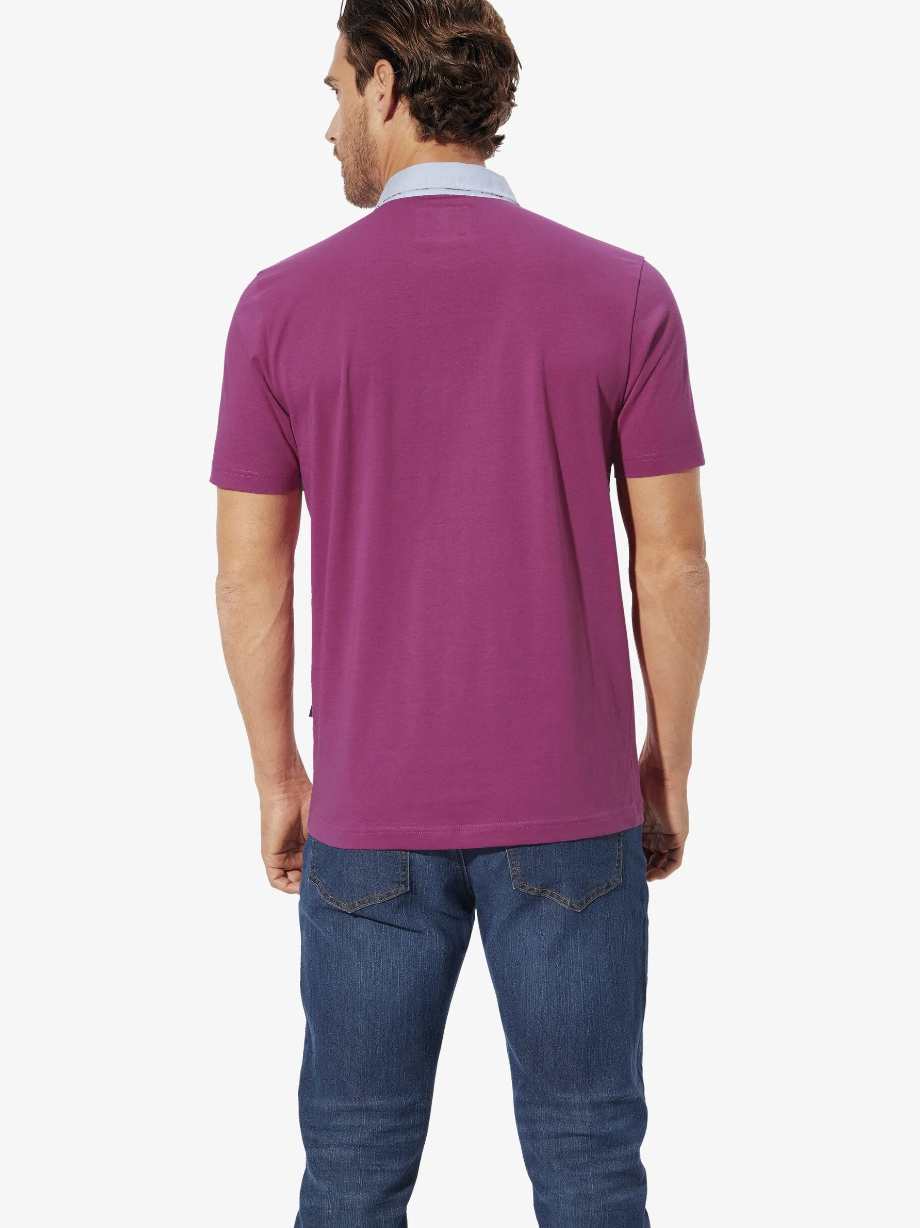 BABISTA Herren Poloshirt - SAVINO in lila