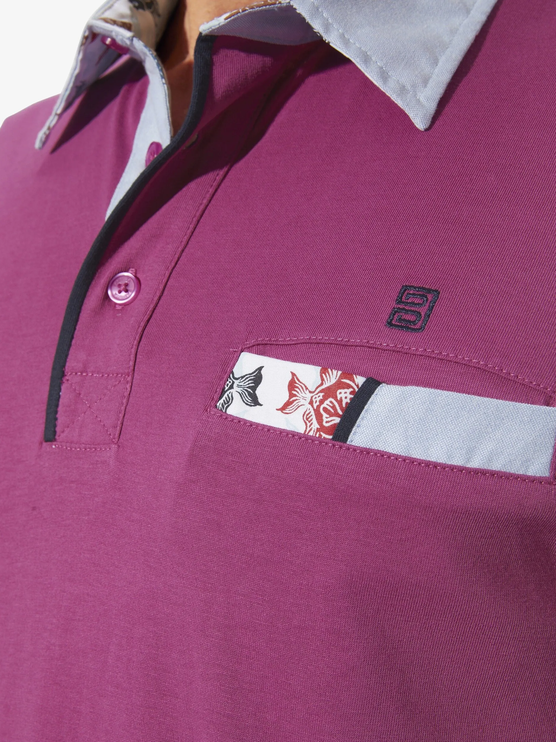 BABISTA Herren Poloshirt - SAVINO in lila