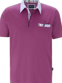 BABISTA Herren Poloshirt - SAVINO in lila
