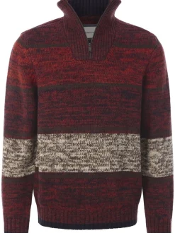 BABISTA Herren Pullover - CARMILO in rot mehrfarbig
