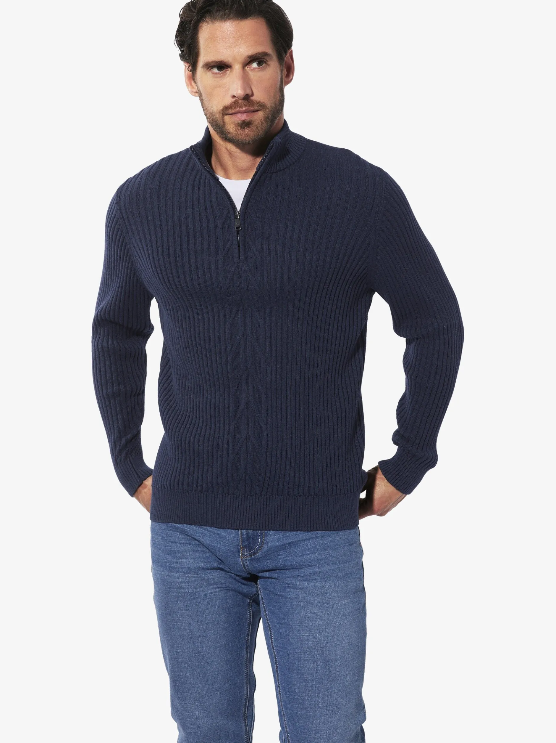 BABISTA Herren Pullover - HERMENIO in blau