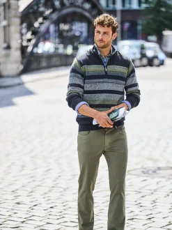 BABISTA Herren Pullover - NELOR in blau - Ärmel: langarm