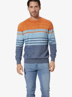 BABISTA Herren Pullover - WALNOR in blau orange